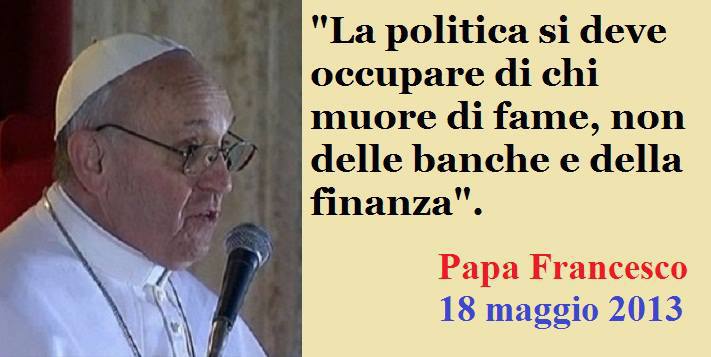 papa e finanza