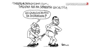 Salvini e i rom