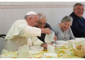 mangia coi poveri